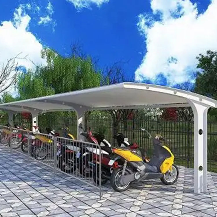 孝昌县膜结构电动车棚